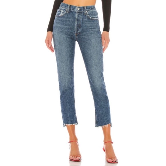 AGOLDE Riley High Rise Straight Crop - Picture 2 of 10